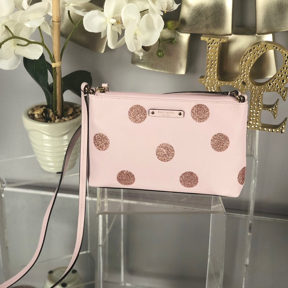 Kate Spade Hani Haven Lane Polka Dot Crossbody Bag - Picture 3 of 8